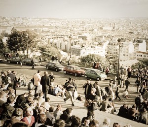 Paris, Sacré-Coeur, efteråret 1992