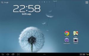 Now running Android 4.0